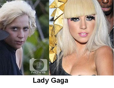lady gaga without makeup and wig. virginia, Lady